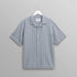 Didcot S/S Shirt - Open Weave Grid (Pale Blue)