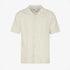 Linen Short Sleeved Shirt - Ivory White