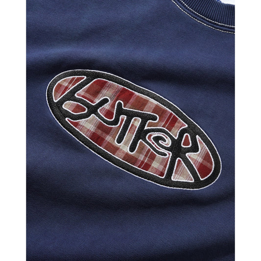Crust Crewneck - Washed Navy