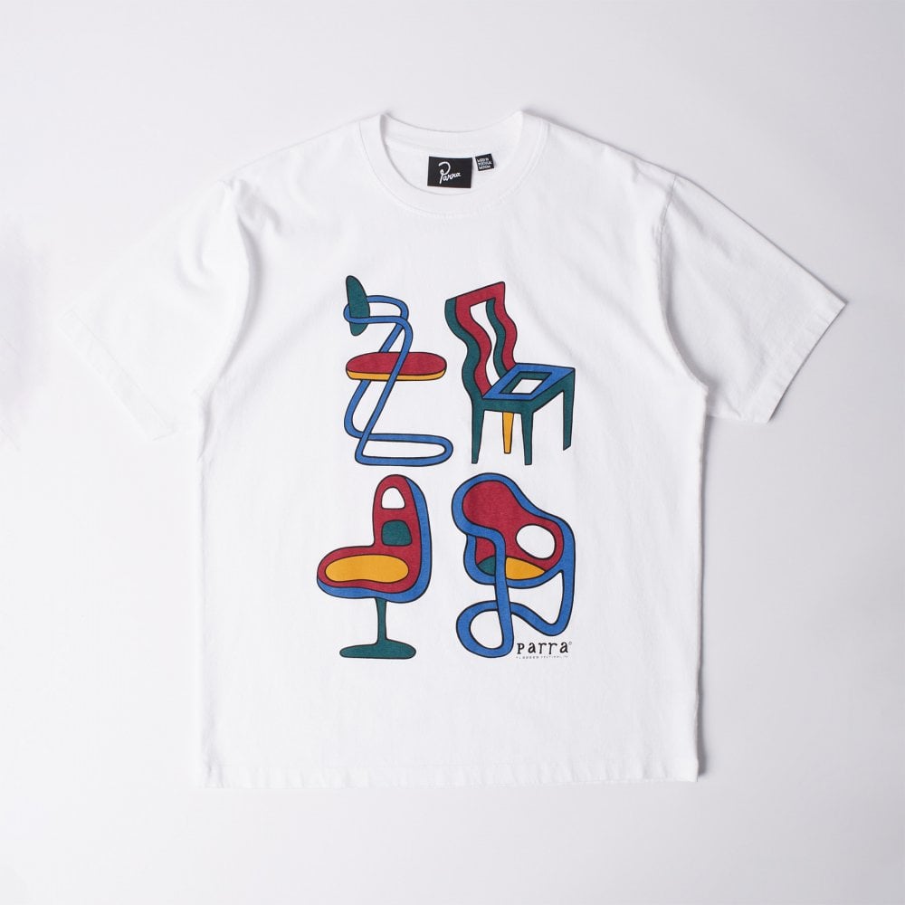 Unreasonable Chairs T-shirt - White