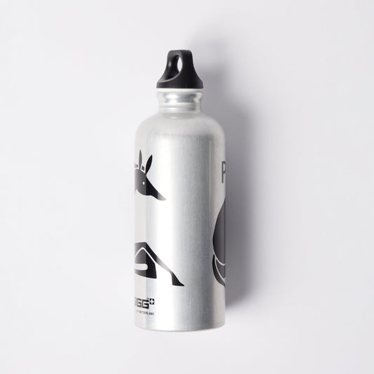 Horizontal Horse Sigg Bottle - Black