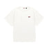 Eco Hybrid Box Logo Embroidery Tee - White