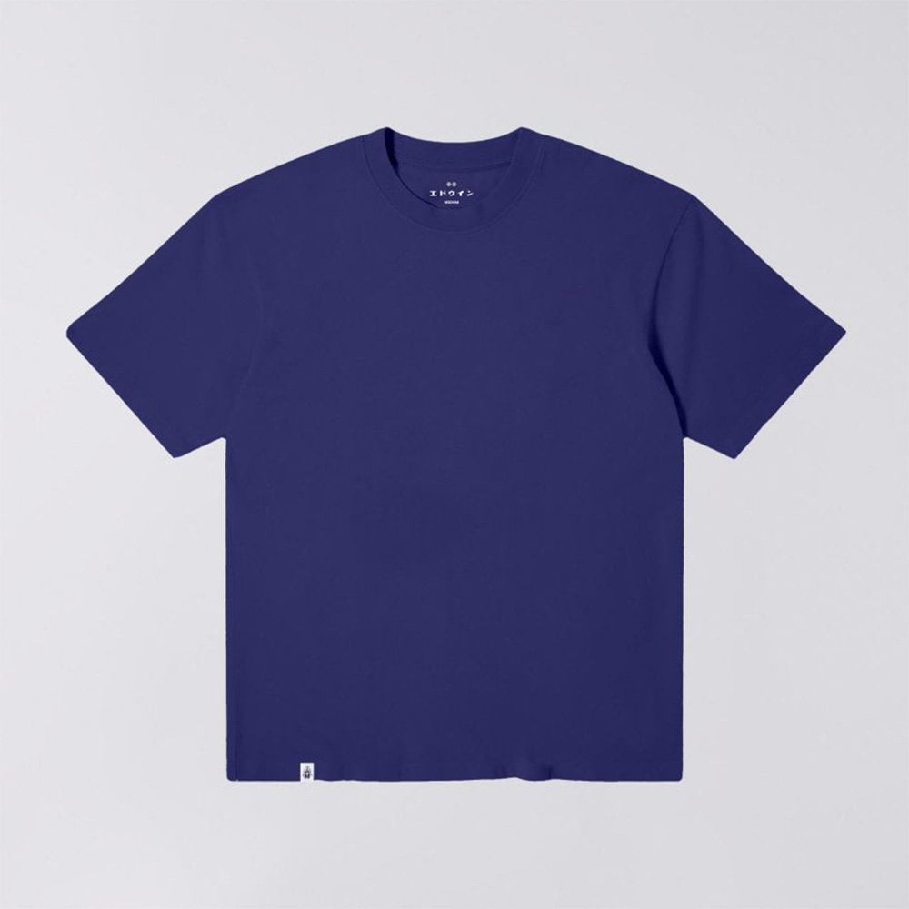 Oversize Basic S/S Tee - Skipper Blue (Garment Washed)