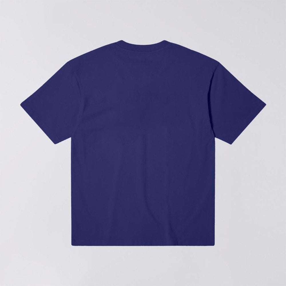 Oversize Basic S/S Tee - Skipper Blue (Garment Washed)