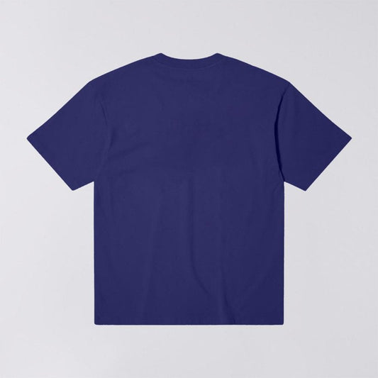 Oversize Basic S/S Tee - Skipper Blue (Garment Washed)