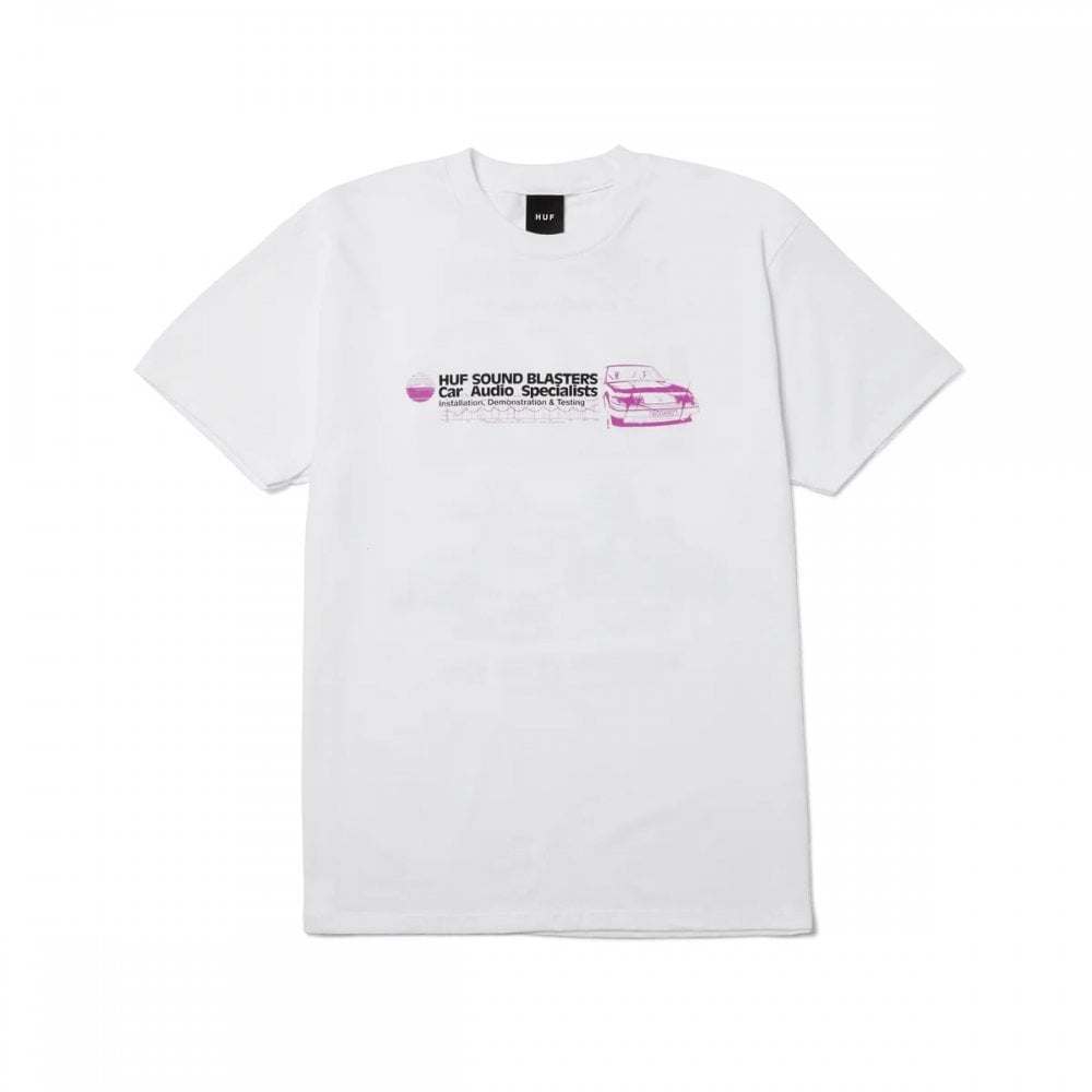 Bass Power S/S Tee - White