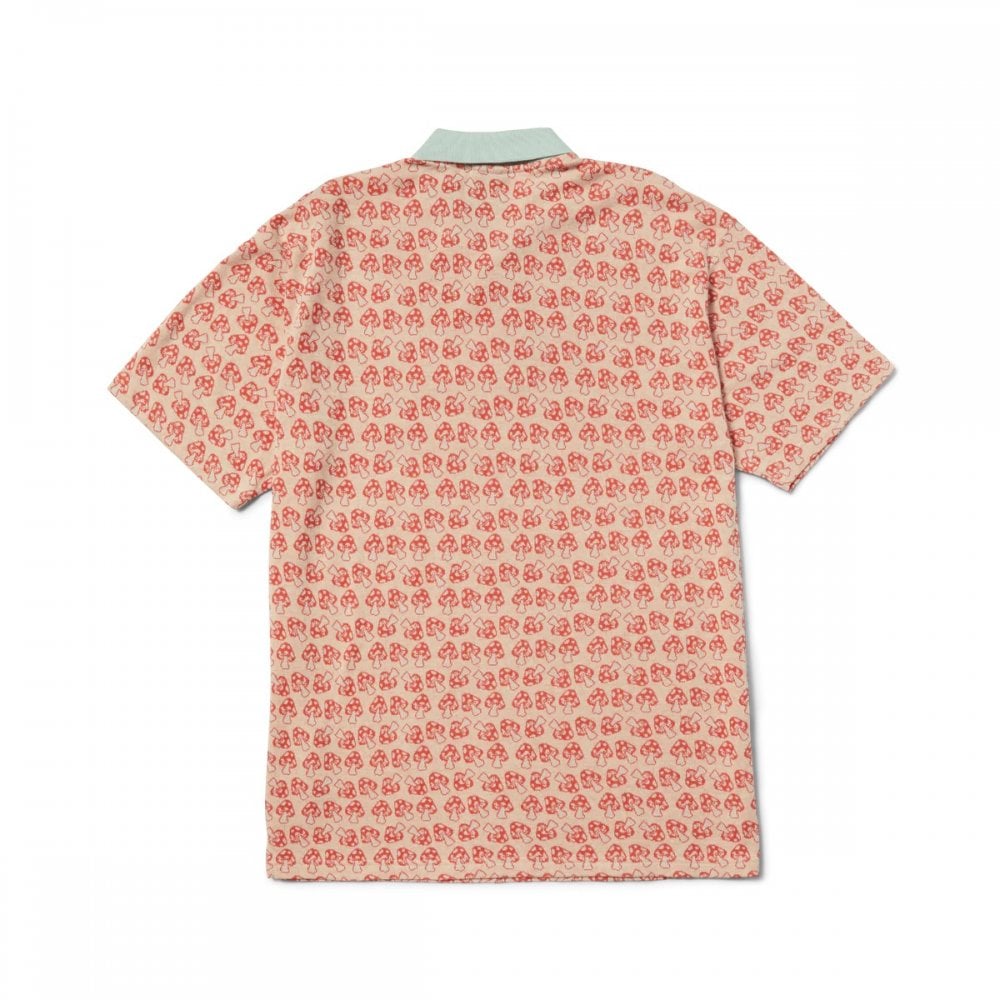 Microdose S/S Knit Polo - Red
