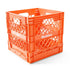 Collapsable Record Crate - Orange