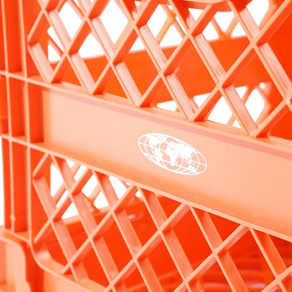 Collapsable Record Crate - Orange