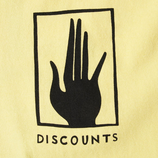 Yoga Discounts T-shirt - Yellow