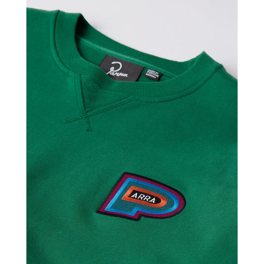 Repeat Pea Crew Neck Sweatshirt - Green