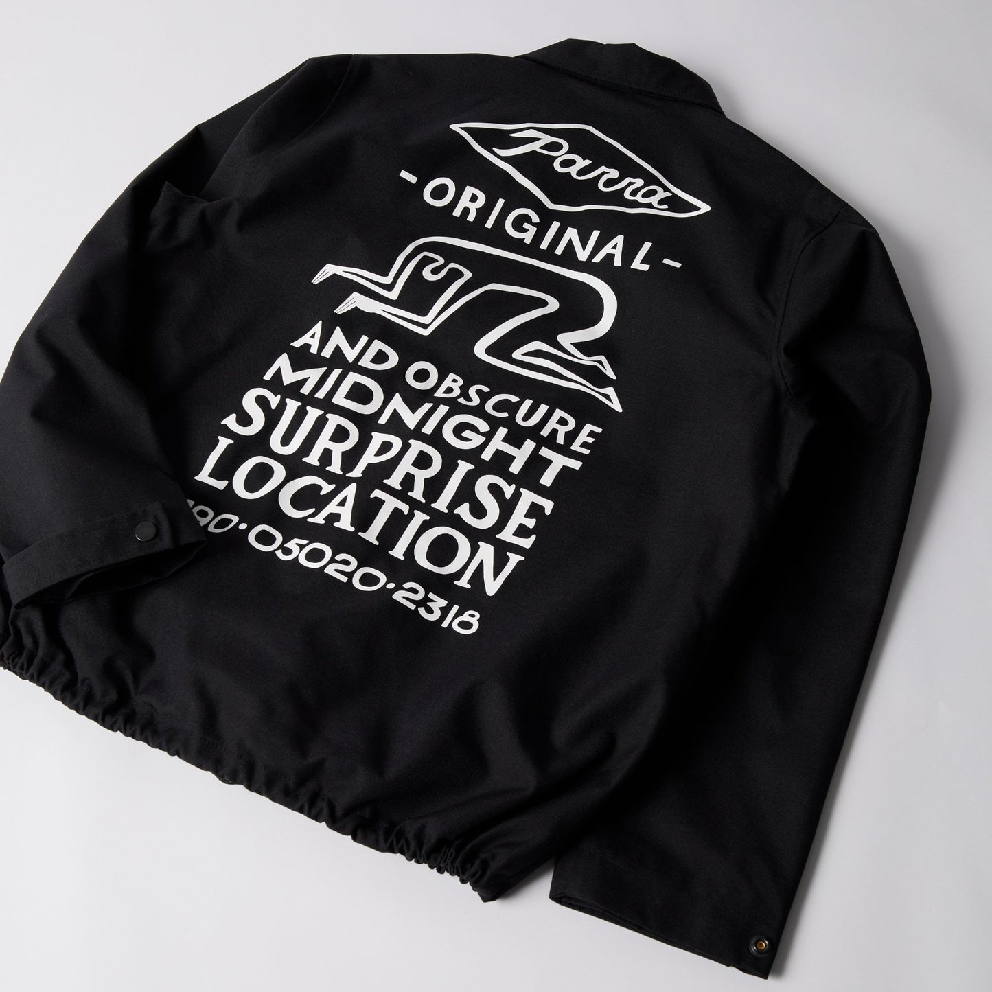 Midnight Surprise Coach Jacket - Black