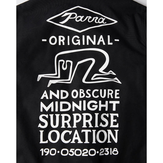 Midnight Surprise Coach Jacket - Black