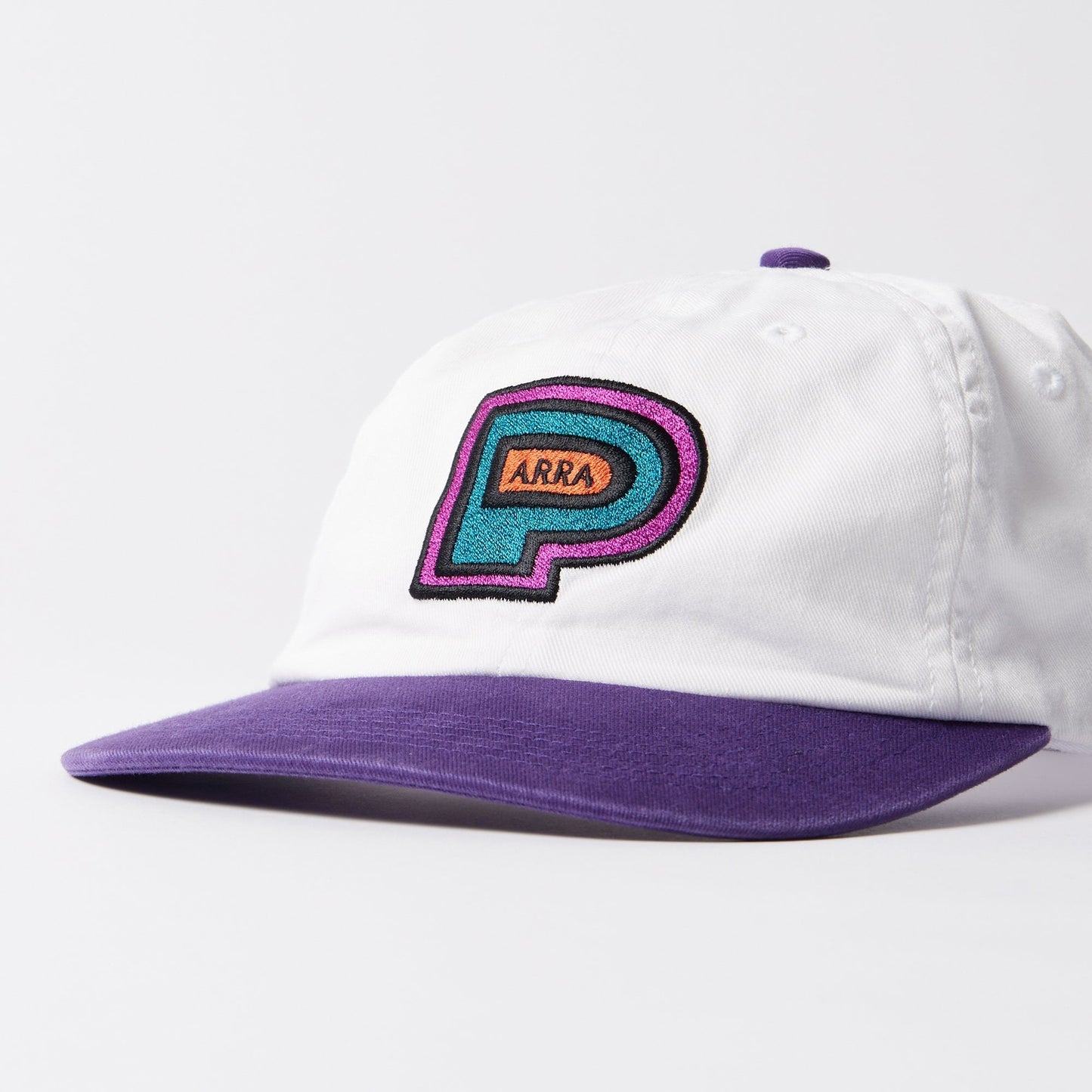 Repeat Pea 6 Panel Hat - Purple