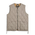Military Crew Neck W. Zip Down Vest