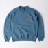 Amsterdammed Crew Neck Sweatshirt - Washed Blue