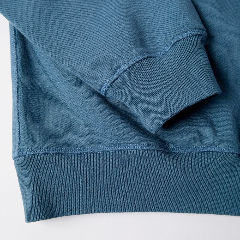 Amsterdammed Crew Neck Sweatshirt - Washed Blue