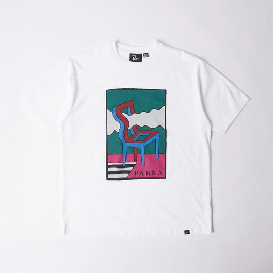 Smoke Chair T-shirt - White