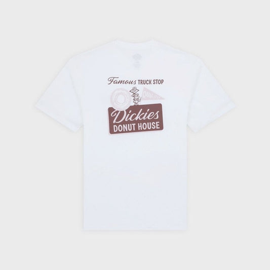 Donut House S/S Tee - White