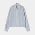 W' Carter Sweater Jacket - Blue Fog (Garment Dyed)