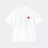 W' S/S Heart II Hartt T-shirt, White