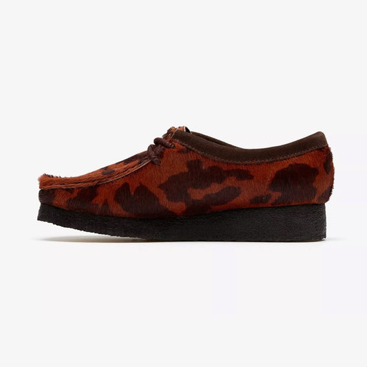 Women's Wallabee - Brown Cow Print