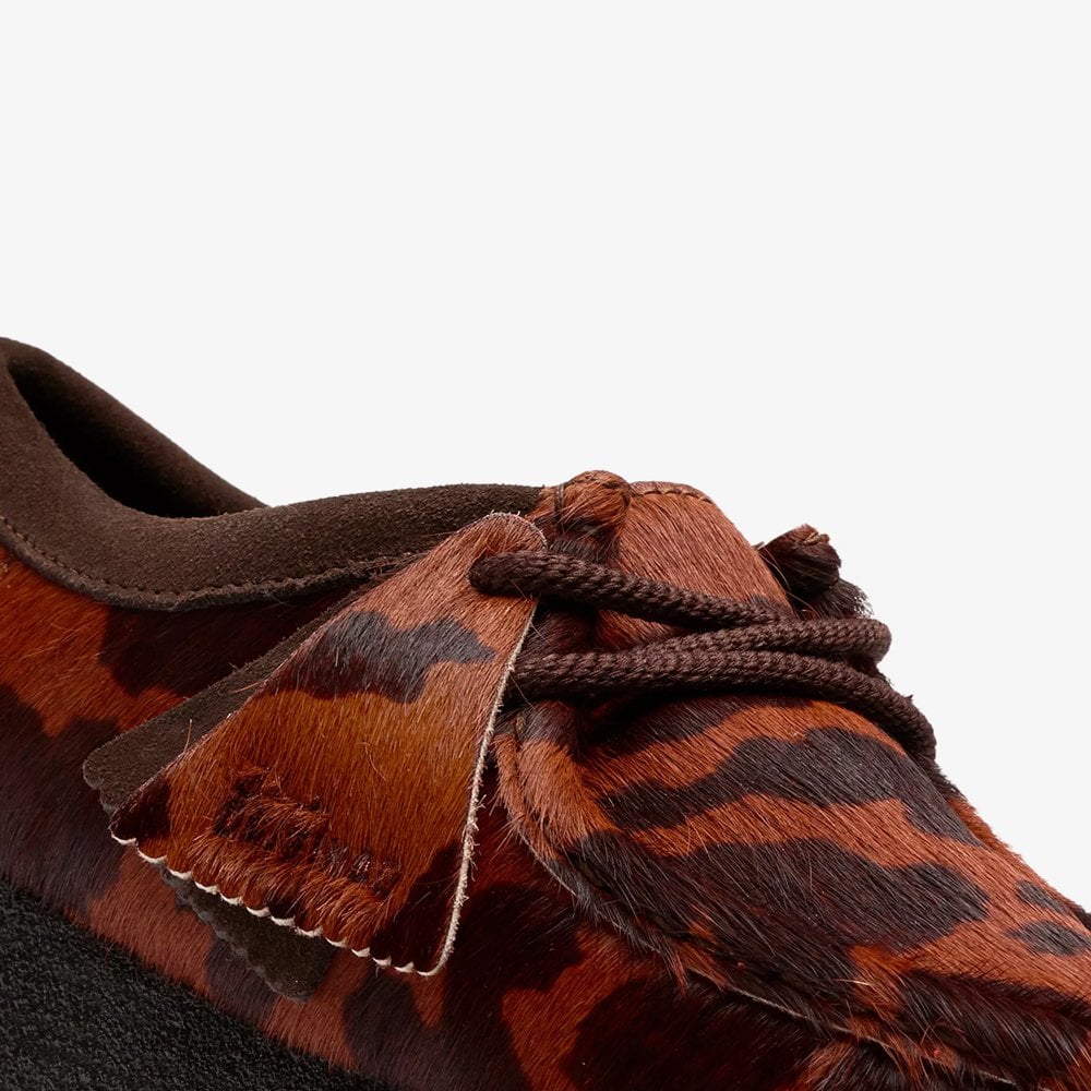 Women's Wallabee - Brown Cow Print