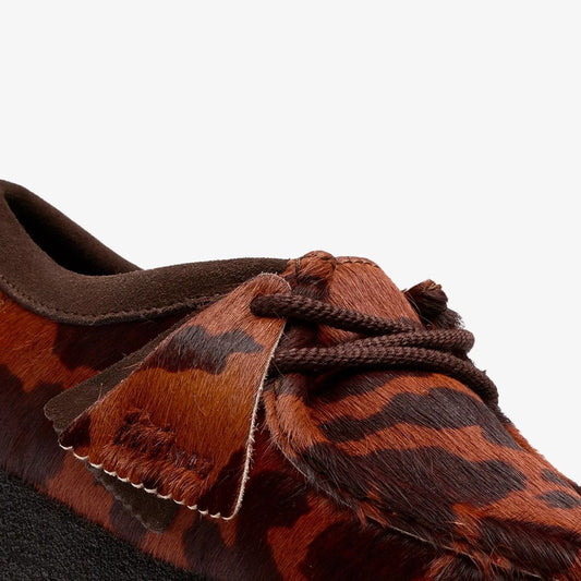 Women's Wallabee - Brown Cow Print