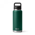 Rambler 36oz Bottle, Chug Cap - Black Forest Green