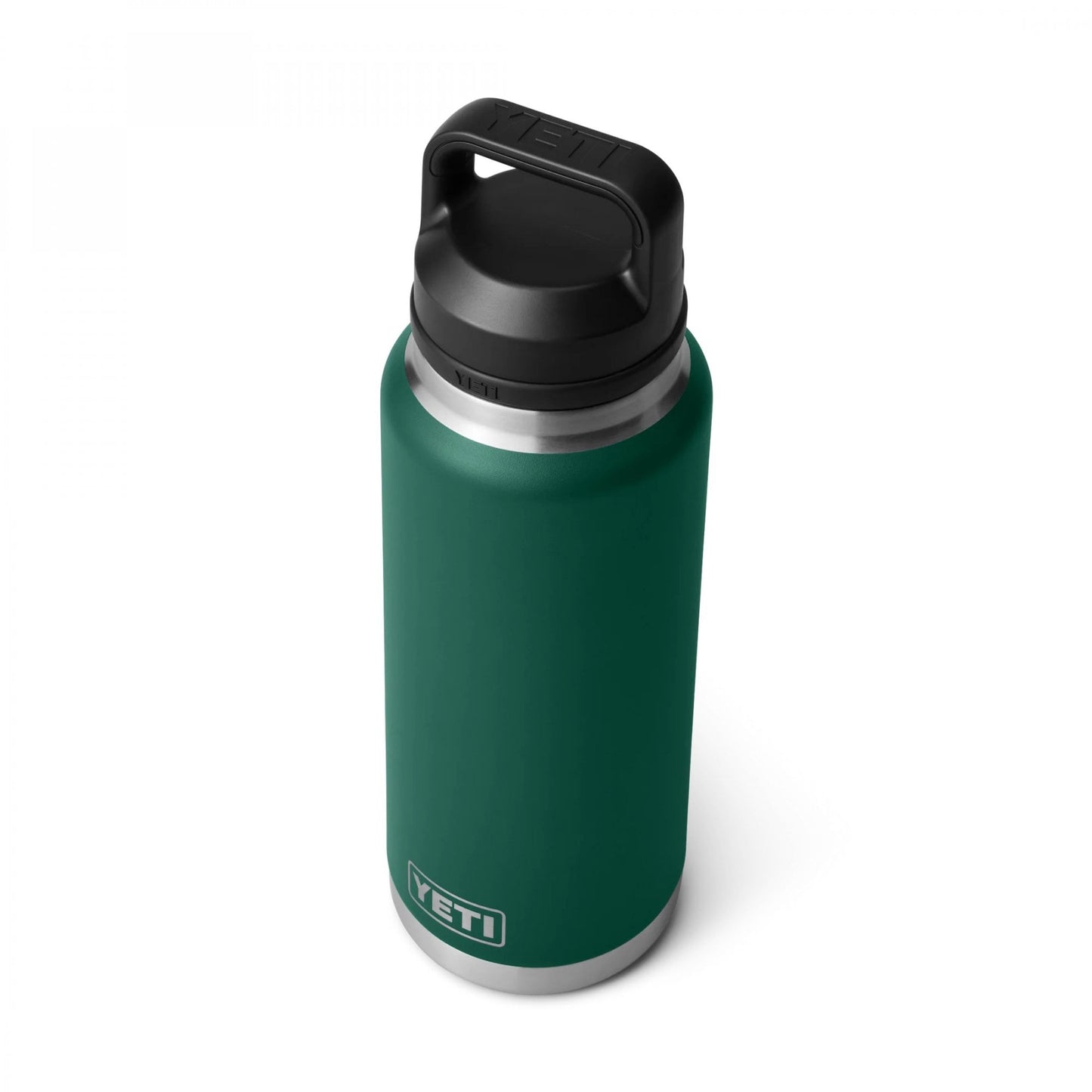 Rambler 36oz Bottle, Chug Cap - Black Forest Green