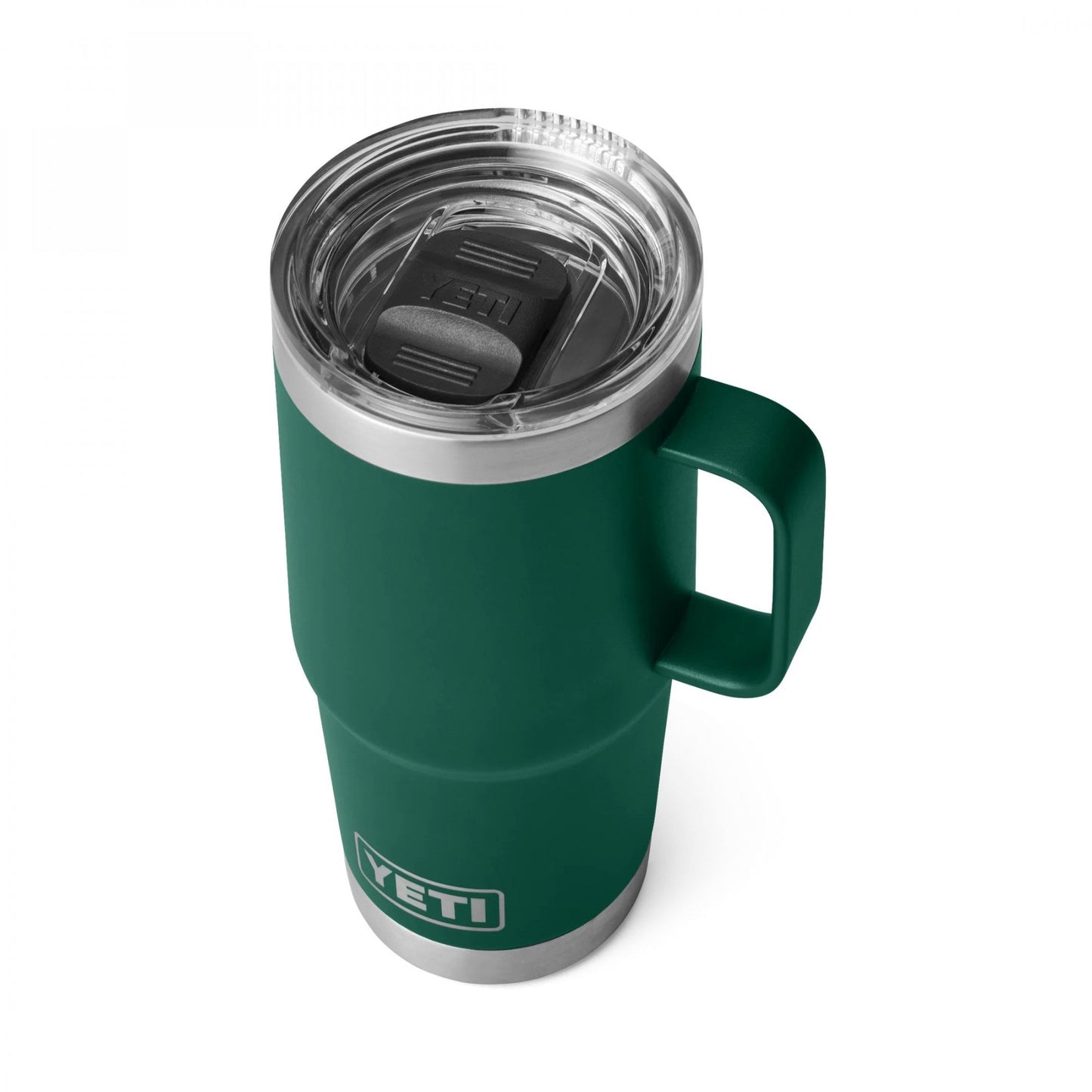 Rambler 20oz Travel Mug - Black Forest Green