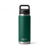 Rambler™ 26oz Bottle, Chug Cap - Black Forest Green