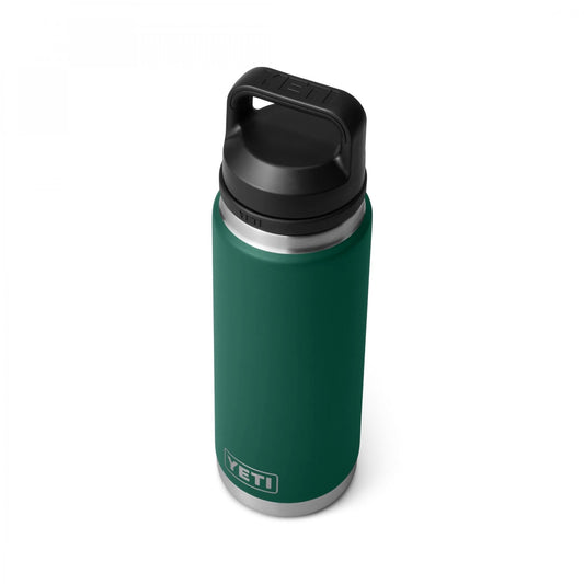 Rambler™ 26oz Bottle, Chug Cap - Black Forest Green