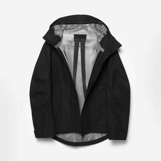 1586 Seam Sealed Hanbok Jacket - Black