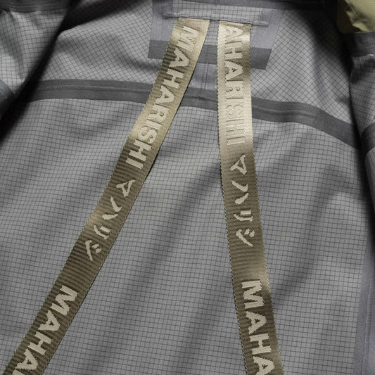 7185 Waterproof 3L Asym Storm Parka - Olive