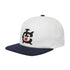 IC 6 Panel Cap - Ecru / Navy