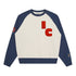 Stack 'Em Up Crewneck - Off White / Navy