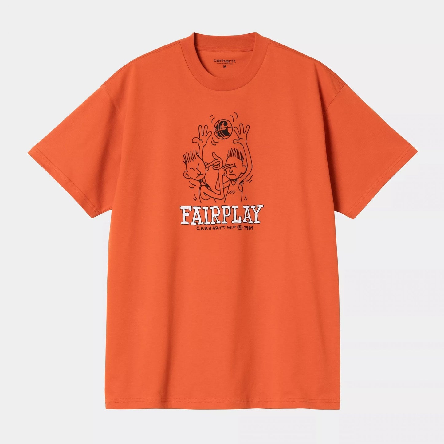 S/S Fairplay T-Shirt - Persimmon