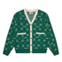 Monogram Knit Cardigan