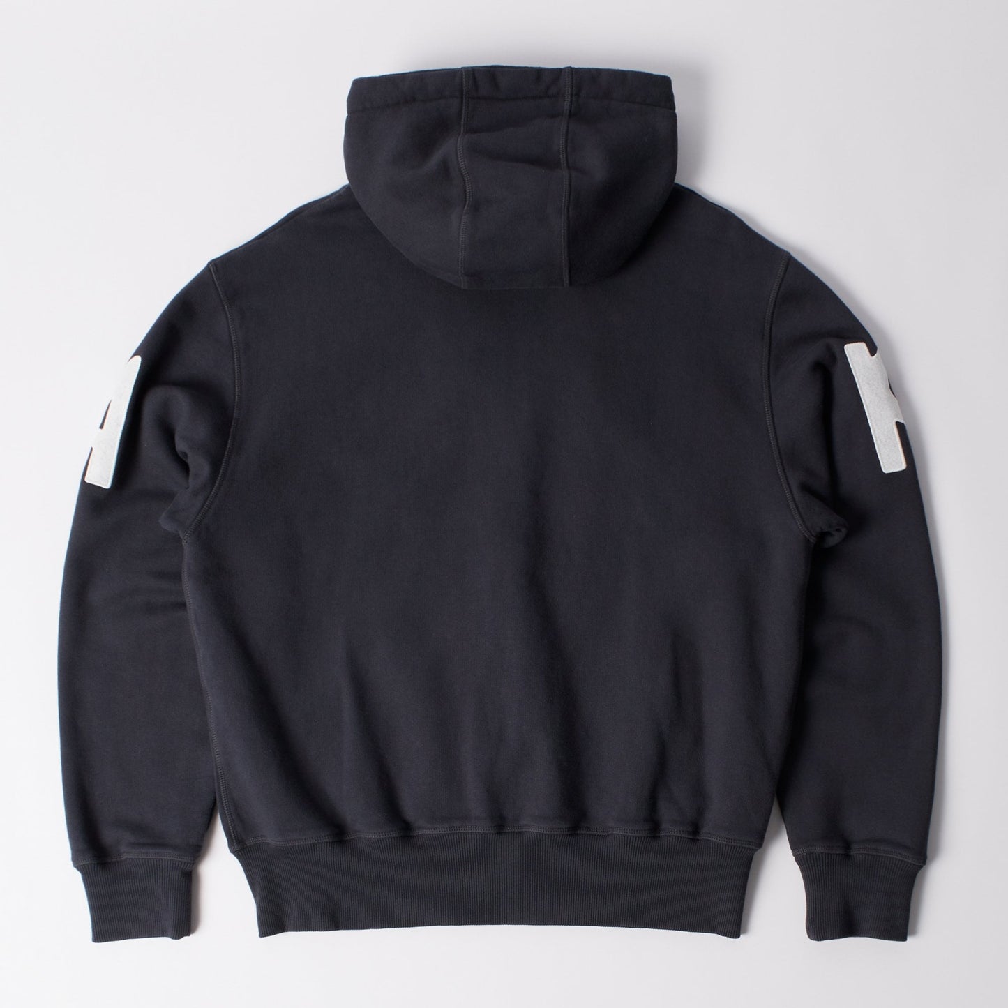 Word Salad Zip Hooded Sweat - Dark Navy
