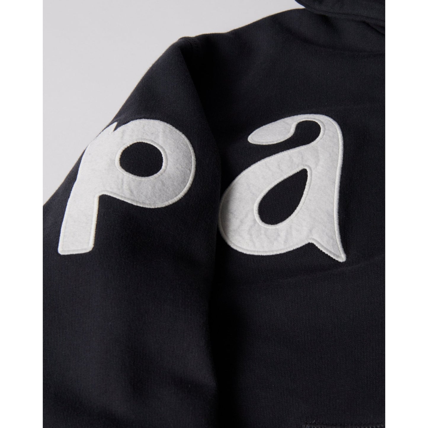 Word Salad Zip Hooded Sweat - Dark Navy