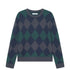 WWJan Pullover Sweater - Green Gables Check