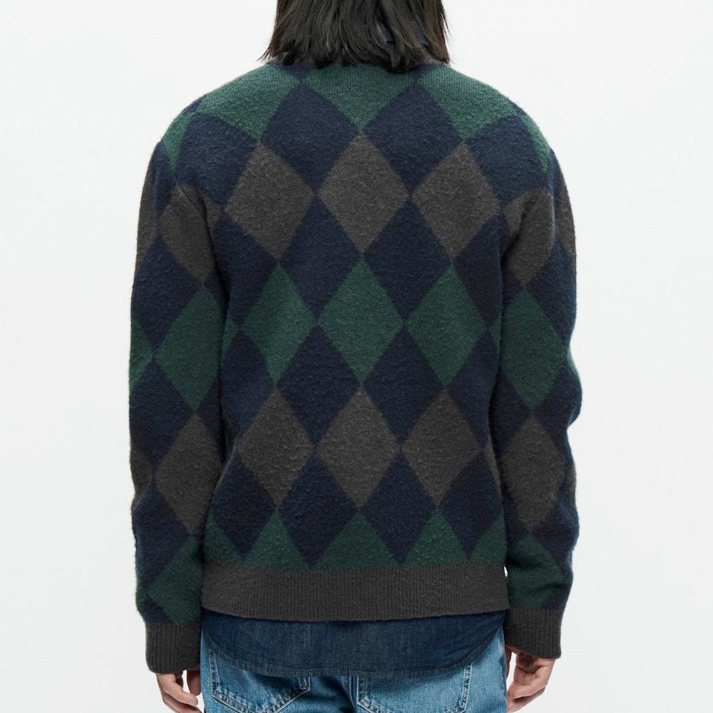 WWJan Pullover Sweater - Green Gables Check