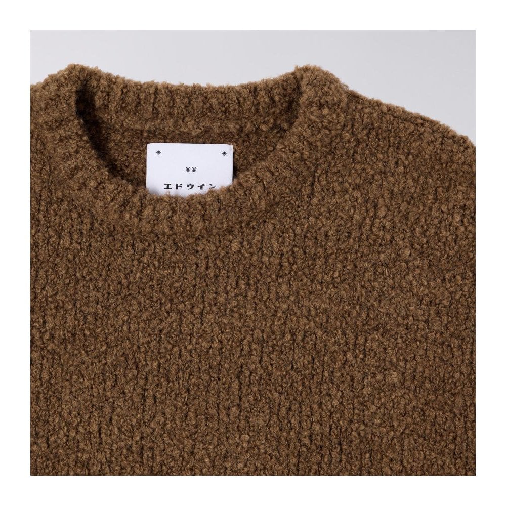 Dun Textured Sweater - Taupe