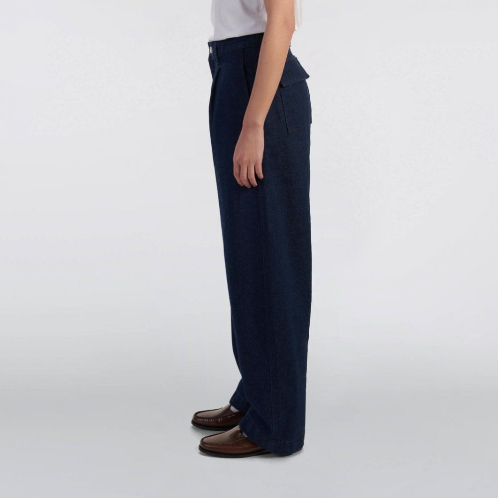 W' Nora Pant - Blue Rinsed
