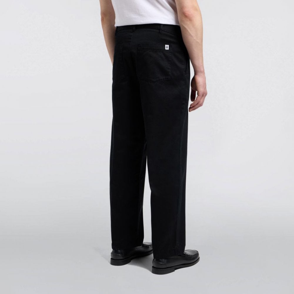 Solan Pant - Black (Garment Dyed)