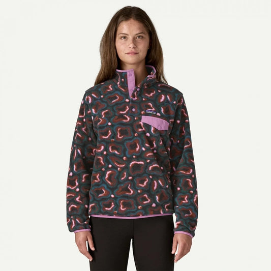 Women's Lightweight Synchilla® Snap-T® Fleece Pullover - Soft Spires: Dried Vanilla