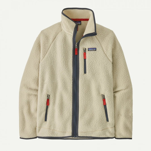 Men's Retro Pile Jacket - Pelican / Smoulder Blue