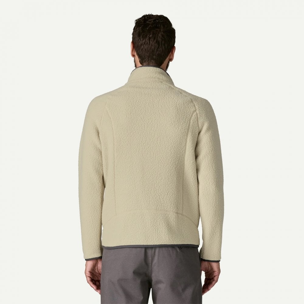 Men's Retro Pile Jacket - Pelican / Smoulder Blue