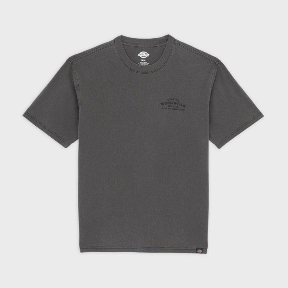 Christiana SS Garment Dyed Tee, Black